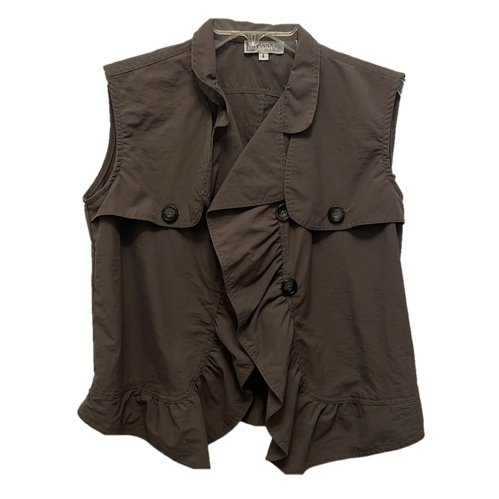 Ruffled Vest